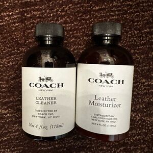 Coach Leather Cleaner and Moisturizer Set